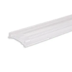 Zubehör für Profil LAMP30 V2 - Linsen-Einschubcover C66, 117.6cm°, Abstrahlung 2x25°, doppelt-asymmetrisch