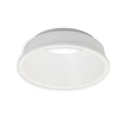 Cover für LED Spot und LED Modul SYS-GU10, rückversetzt, UGR<12, ohne Einbaurahmen, weiß matt
