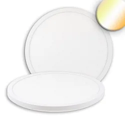 ceiling luminaire SLIM400 PRO up / down, CCT Switch, switchable IP44, white 