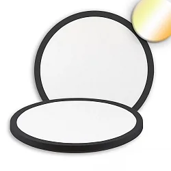 ceiling luminaire SLIM400 PRO up / down, CCT Switch, switchable IP44, black 