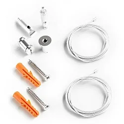accessories wire suspension Z04 (LAMP30 V2) 2-fold, white 150cm