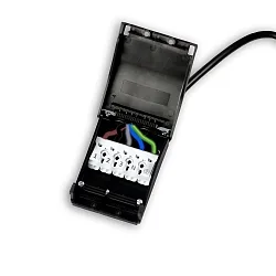 Anschlussbox IP20, 2x5-polig, 0.5-2.5mm², max. 450V/16A zur Durchverkabelung, mit 30cm Anschlussleitung