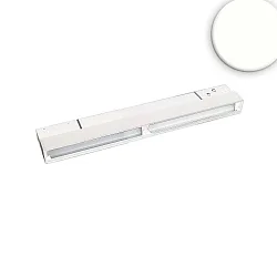 LED Wallwasher LINE+ 22cm für NV-Schienensystem TRACK48, 48V DC, , 100° asymetrisch, CRI90, DALI dimmbar, 12W 4000K 100°