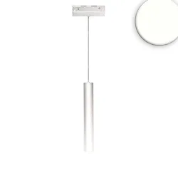 LED Hängeleuchte PIPE für NV-Schienensystem TRACK48, 31cm / Ø 3.2cm, 48V DC, CRI90, UGR<19, schwenkbar, DALI dimmbar