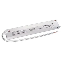 Inline-Trafo für NV-Schienensystem TRACK48, Montage in der Schiene, 220-240V AC / sek. 48V DC48V DC, 150W, schaltbar, weiß