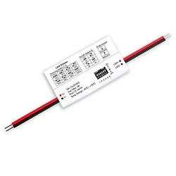 LED Soft-On/Soft-Off Multi-PWM-Dimmer, 1 Kanal, 12-24V DC 6A