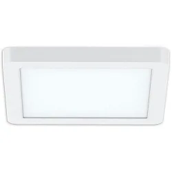 LED Aufbau-/Einbauleuchte FLEX PRO 300x300, IP44, eckig, 30cm, 22W 3000-4000K (CCT Switch) 2640lm (120lm/W), dimmbar, weiß