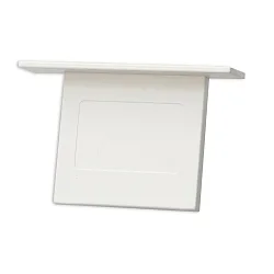 3-Phasen CLASSIC RECESSED - Endkappe, 1 Stück, inkl. innenliegender Fixierschraube, Kunststoff, weiß