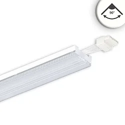 LED Linearsystem FASTFIX R PRO Modul, 147,2cm, 90°, 30-75W, 13500lm, IP40, DALI dimmbar, weiß, 4000K