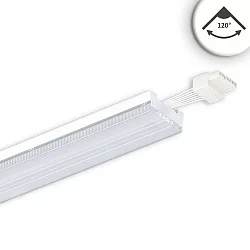 LED Linearsystem FASTFIX R PRO Modul, 147,2cm, 120°, 30-75W, 13500lm, IP40, DALI dimmbar, weiß, 4000K
