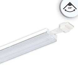 LED Linearsystem FASTFIX R PRO Modul, 147,2cm, 120°, 30-75W, 13500lm, IP40, weiß, 5000K