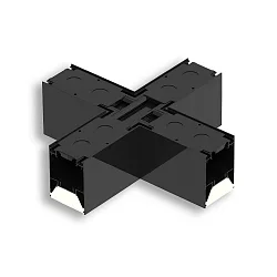 X-Verbinder für LED Aufbau-/Hängeleuchte LINKLINE50, schwarz