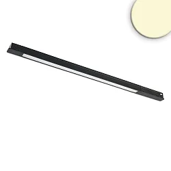 LED Linearleuchte LINE+ MINI ON-OFF für NV-Schienensystem TRACK 48, 42cm, 48V DC, CRi >90, schaltbar, 10W 3000K 110°, schwarz