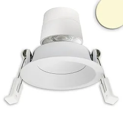 LED Einbaustrahler BACK68, rund, 36°, 5W, 2700K, 380lm, IP20, dimmbar, weiß