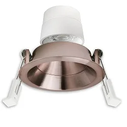 LED Einbaustrahler BACK68, rund, 36°, 5W, 3000K, 420lm, IP20, dimmbar, weiß