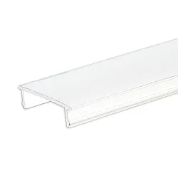 Schutzcover für TRACK48 (H50) Trockenbau-/Einbau-/Aufbauschiene, 200cm, weiß