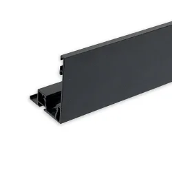 Karniesen-Blende VISOR für Gardinenprofil CURTAIN, mit Lichtlinienoption, schwarz