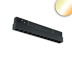 LED Schienen-Rasterleuchte TRACK48, 22cm, 36°, 12W, 1800-4000K, 750lm, UGR<19, IP20, DALI DT8, schwarz