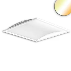 LED Panel INFINITY LINE 625, 2H/2H, 36W, ColorSwitch 3000|4000|6000K, 4050lm, UGR<19, IP40, KNX dimmbar, weiß