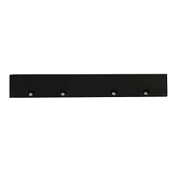 Endkappe EC128 für Gardinenprofil CURTAIN 10 DOUBLE, 2 Stück, schwarz