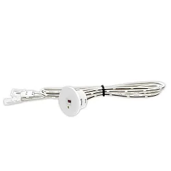 Laser-Bewegungsmelder MINI AMP, 20° 0.1-1m / 0.1-2.5m Distanz, 5/10/30/60/180s, 12-24V DC 1.5A, IP20, weiß