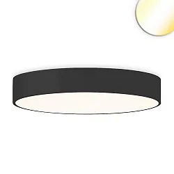 ceiling luminaire DN800 DALI DALI controllable, CCT Switch IP44, black dimmable