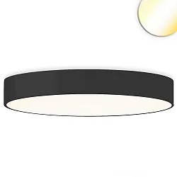 ceiling luminaire DN1000 PHASE CCT Switch, multipower IP44, black dimmable
