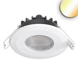 LED Einbaustrahler VARIO-68, 60°, 6W, 2700|3000|4000|6000K, 580lm, IP65, weiß