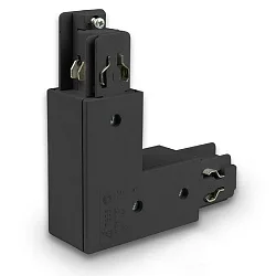 3-phase CLASSIC - L-connector, N-conductor innen, predective connector außen, black