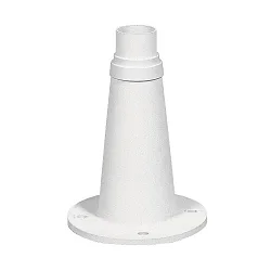 JUNIOR, Sockel für Konstsmide Leuchtenköpfe, Höhe 24.5cm, Weiß, Aluminium