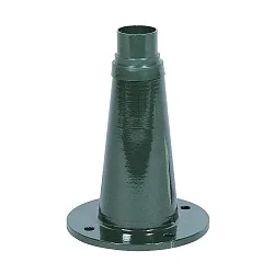 JUNIOR, Sockel für Konstsmide Leuchtenköpfe, Höhe 24.5cm, Grün, Aluminium