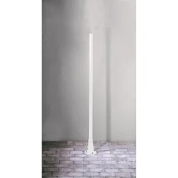 PEGASUS, Pfahl für Konstsmide Leuchtenköpfe, Höhe 187cm, Weiß, Aluminium