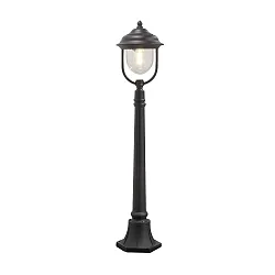 Wegeleuchte PARMA, E27 max. 75W, Schwarz, Aluminium / Acrylglas klar
