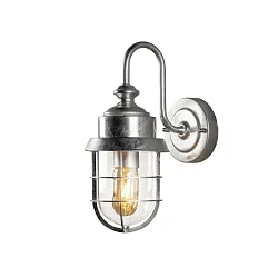 outdoor wall luminaire CERIGNOLA  E27 IP44, galvanised dimmable