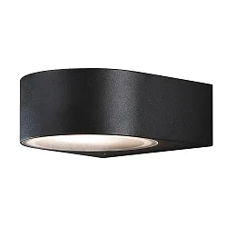 Außen-Wandleuchte TERAMO, Up/Down, E27 max. 40W, Schwarz, Aluminium / Opalglas