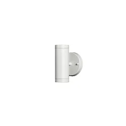 LED Außenwandleuchte MODENA UP&DOWN, 2x4W, IP44, Glas, weiß