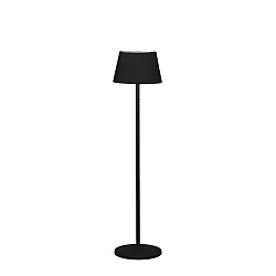 LED Akku-Stehleuchte POMEZIA, 10W, 2700/3000/4000K+RGB, IP54, dimmbar, schwarz