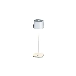 battery table lamp CAPRI MINI IP54, white dimmable