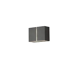 Außen-Wandleuchte PAVIA, mit doppeltem Lichtkegel, 3W 3000K 800lm, Anthrazit, Aluminium