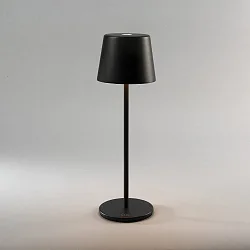 LED Akku-Tischleuchte VENCE USB, 2,2W, 2700K, 15-120lm, IP54, dimmbar, schwarz