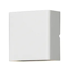 outdoor wall luminaire CHIERI IP54, white 