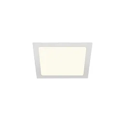 LED Ceiling recessed luminaire SENSER 24 DL, square, 12,5, 1200lm, IP20, white, 4000K