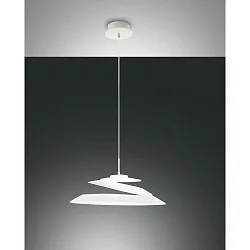 Fabas Luce ARAGON LED Pendant luminaire, 18W, white