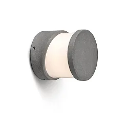 Outdoor Wandleuchte BLOCK 135, E27, IP65, betongrau