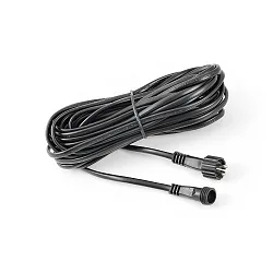 Verlängerungskabel für AMALFI LED Stableuchten, 12V, Schwarz, Kunststoff, 2000cm