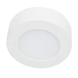 LED ceiling luminaire LED PANEL SURFACE 120 R, round, Ø 12cm, 5W 4000K 300lm, white