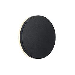 Nordlux LED Outdoor luminaire ARTEGO ROUND, IP54,  Ø/T 15/5 cm, 10W 3000K 572 120°, parallel connectable, black