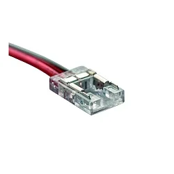 Zubehör für LED Strip VARDAflex (einfarbig, Breite 0.8cm) - Einspeisung GAPLESS, IP20, mit 15cm Zuleitung, transparent