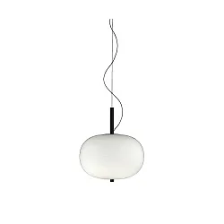 LED Pendelleuchte ILARGI Ø320 14,8W 2700K MADERA OSCURA 1054lm