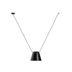 Pendelleuchte ATTIC CONIC SHAPE V E27 15W schwarz